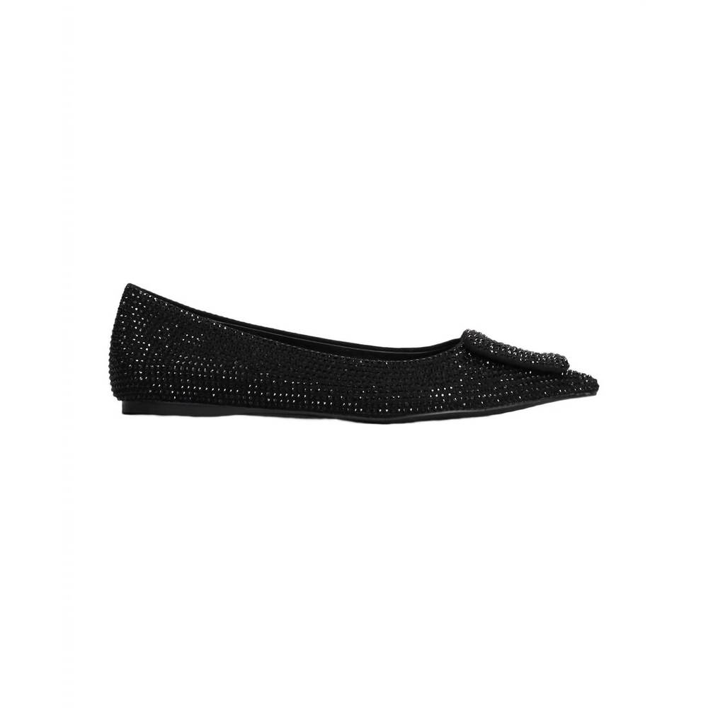 NEW BIBI LOU women's hanover flats in black